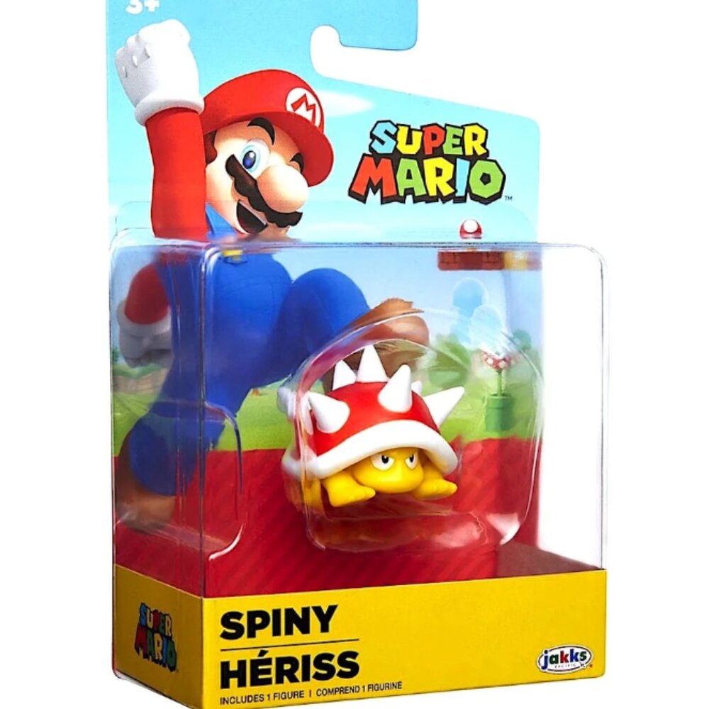 World of Nintendo Super Mario Spiny 2.5" Figure Jakks Pacific